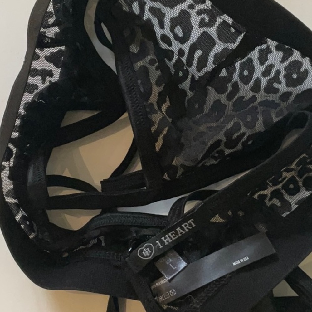 FIRM PRICE NWOT Iron Fist i heart Bralette - Picture 5 of 7